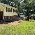 Cambridge Paving Stones Walkway Reconstruction and Bluestone Step Installation in Ramsey, NJ